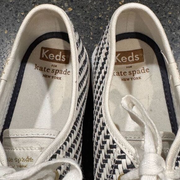 Keds for Kate Spade New York Triple Up Multi Woven Sneaker. Size 9.5. - Picture 8 of 11